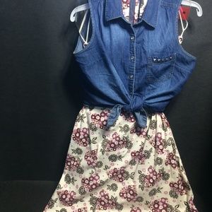 Stylish Dress and Sleeveless Shirt